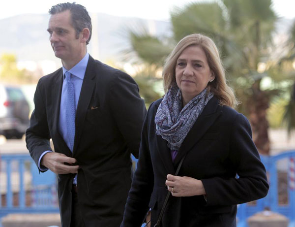 Spanish Princess testifies in tax fraud trial