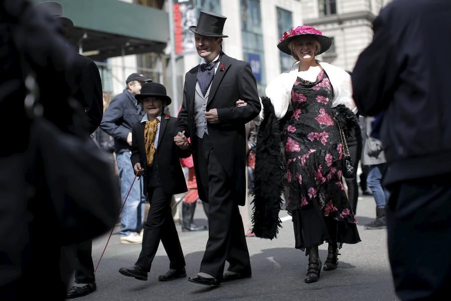 Easter Parade and Bonnet Festival brings fancy headwear to NYC
