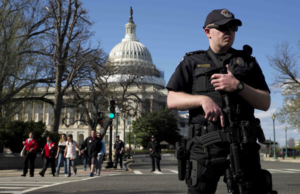 Man shot and wounded by police at US Capitol complex