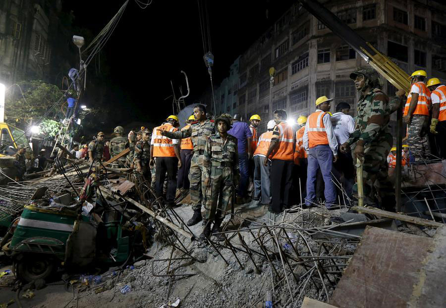 20 killed, 150 injured in flyover collapse in India