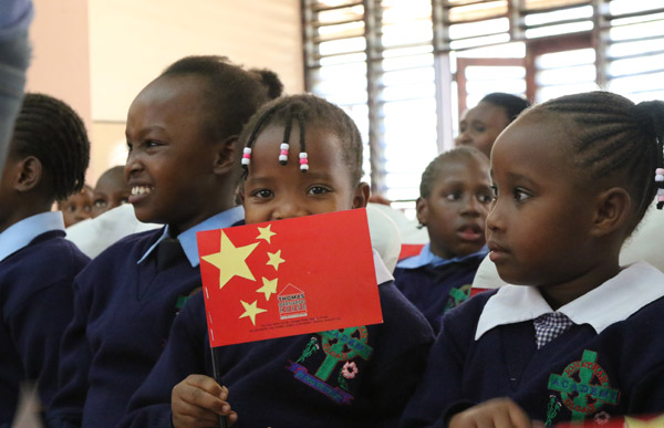 Chinese Embassy helps Kenyan orphans
