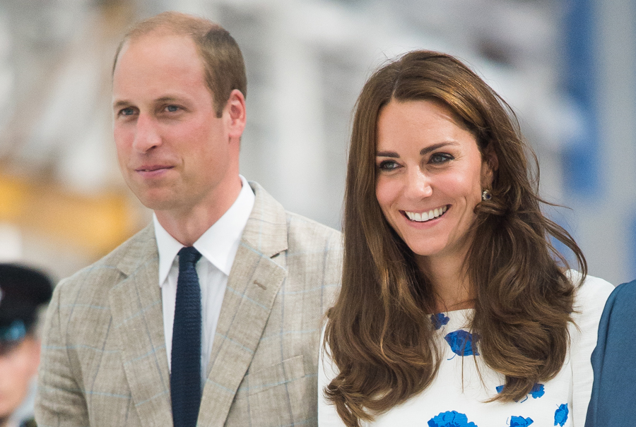 Prince William and Kate visit charity orgarnization in Luton