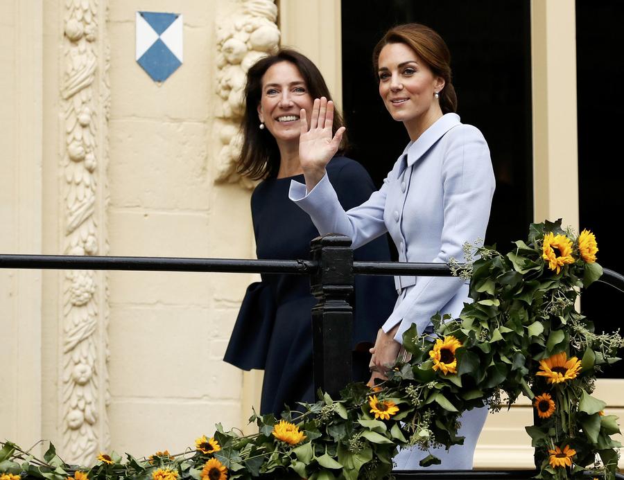 Britain's Kate visits the Netherlands
