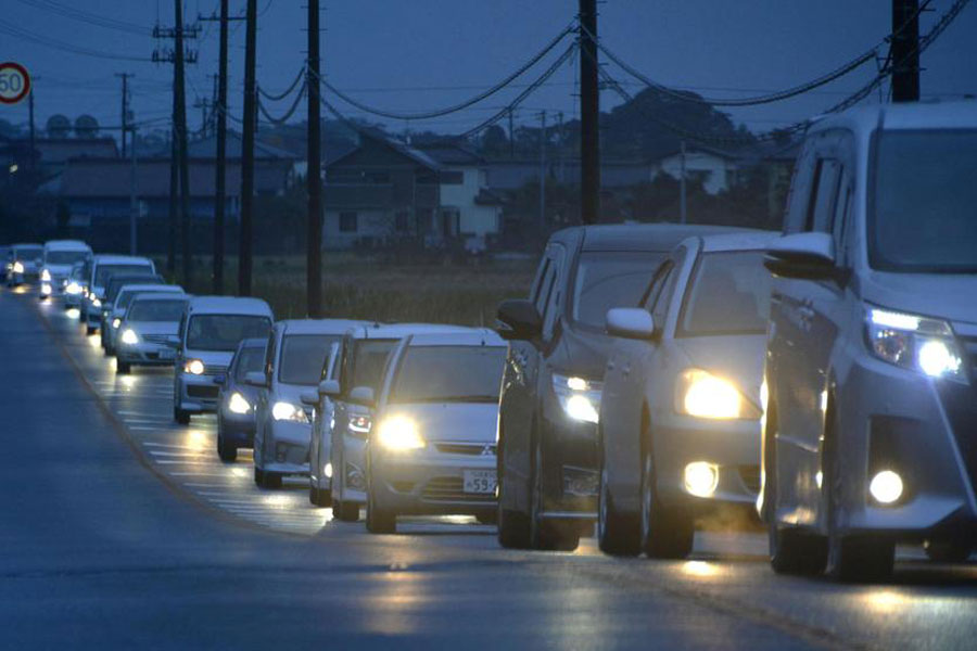 Powerful quake hits Fukushima, tsunami warning downgraded