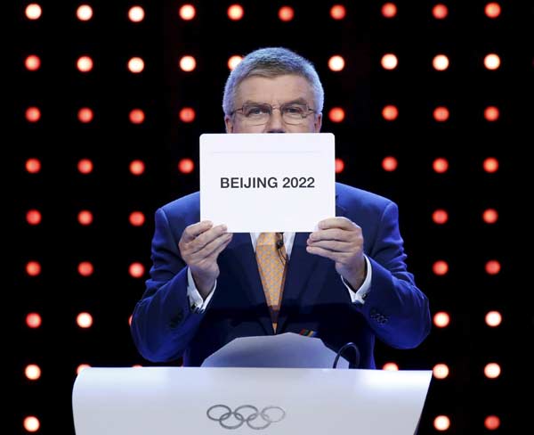 Xi promises green and corruption-free Beijing Winter Olympics on visit to IOC