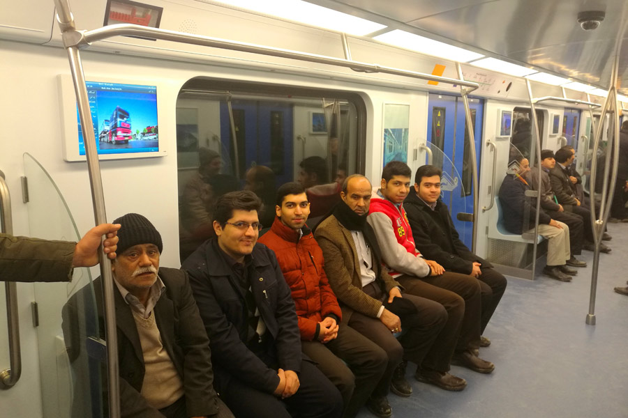 China-made subway trains run in Iranian city Mashhad