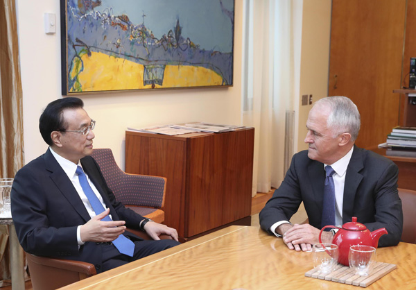 China, Australia to safeguard global trade