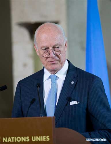 Upcoming Syria peace talks to be short, business-like: UN Envoy