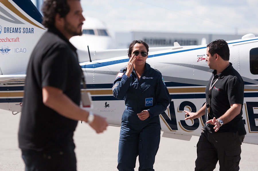 Afghan woman flies to inspire more women pilots