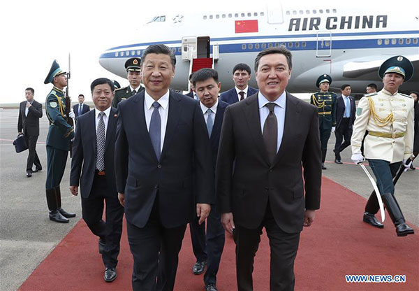 Sino-Kazakh ties 'set example'