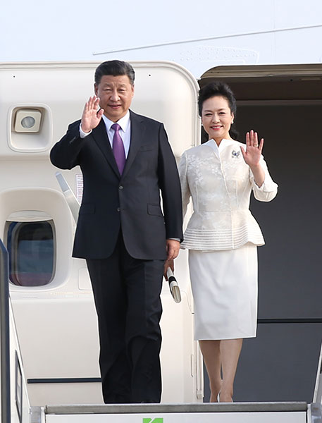 President Xi arrives in Berlin for state visit to Germany