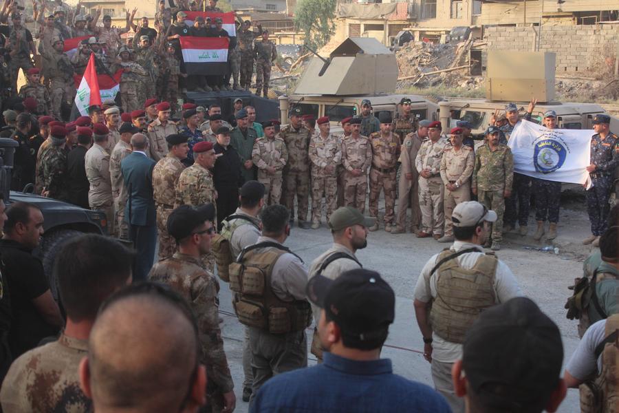 Celebration for liberation of Mosul held in Iraq