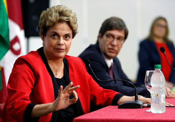 Brazilian court blocks assets of former president Dilma Rousseff