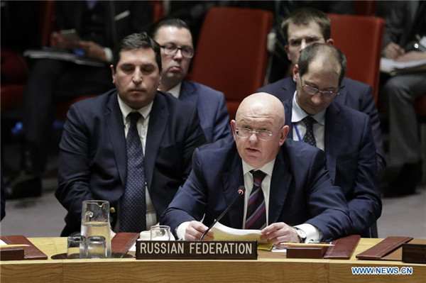 Security Council fails to adopt US-drafted resolution on chemical attacks probe in Syria