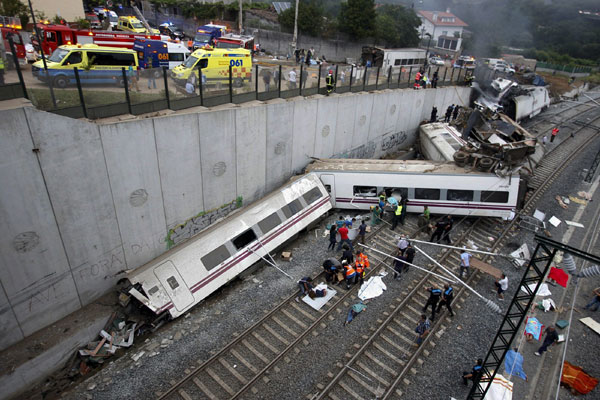 Death toll in Spain train crash rises to 77