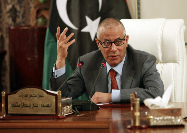 Libyan PM kidnapped from hotel
