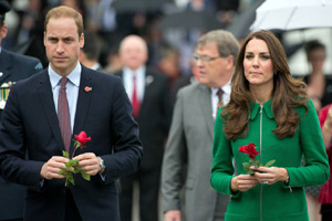 British royal family's last day in NZ