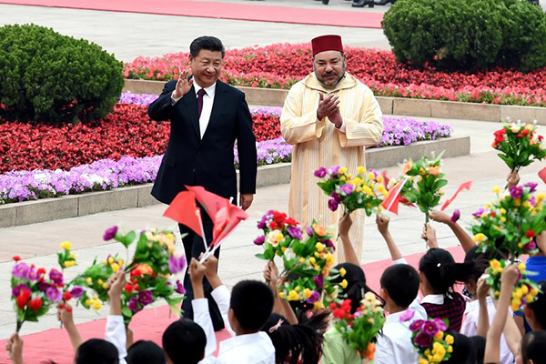 Xi, king of Morocco see deeper ties ahead