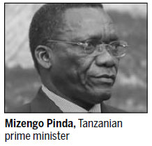 Li touts Sino-Tanzanian projects