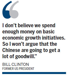 Clinton: US behind China in Africa