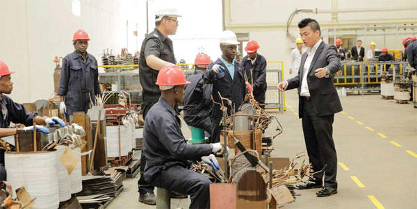 Chinese company is taking power to Kenya