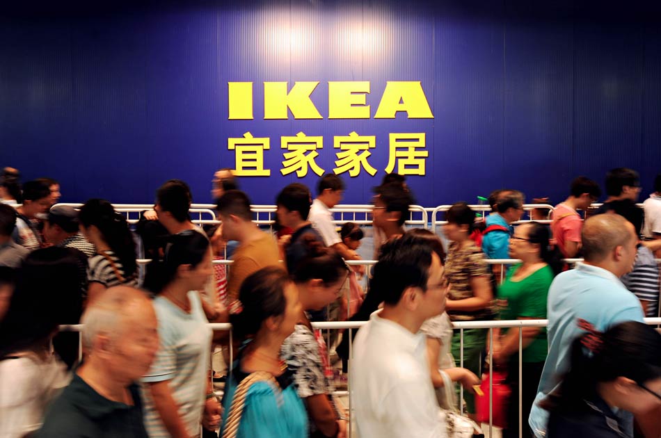 Embarrassing images from Wuhan Ikea