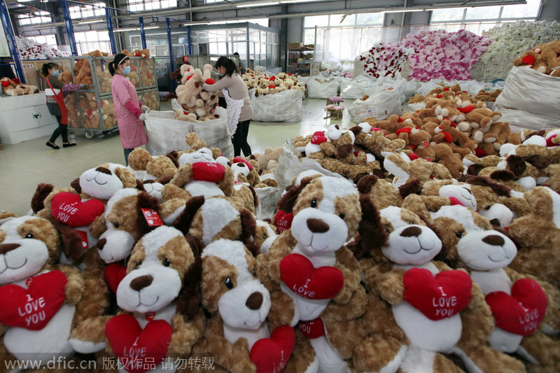 Christmas comes early for Lianyungang toy makers