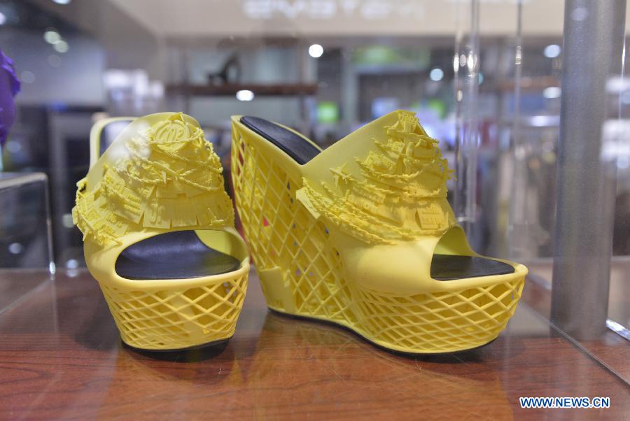 3D printed items seen during 2015 Intl Consumer Electronics Show