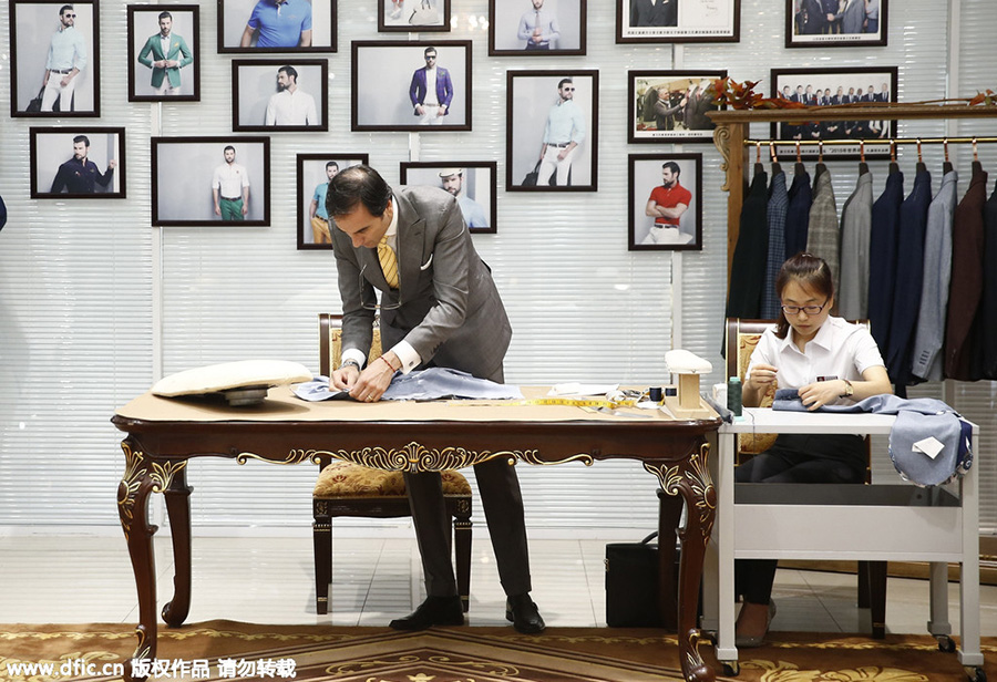 Italian designer tailors success in China