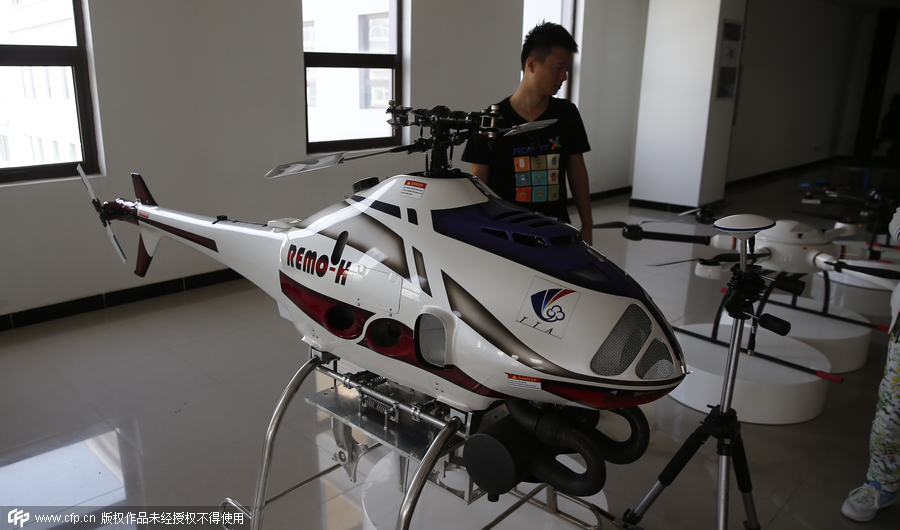 Drone training schools turn hot in China