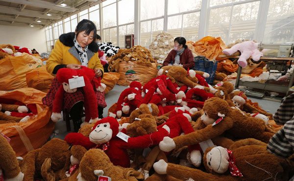 Chinese-made toys' sales boom as overseas market rebounds