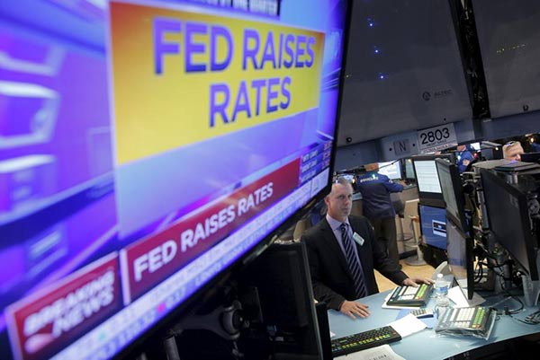 Fed raises interest rates for the first time since 2006
