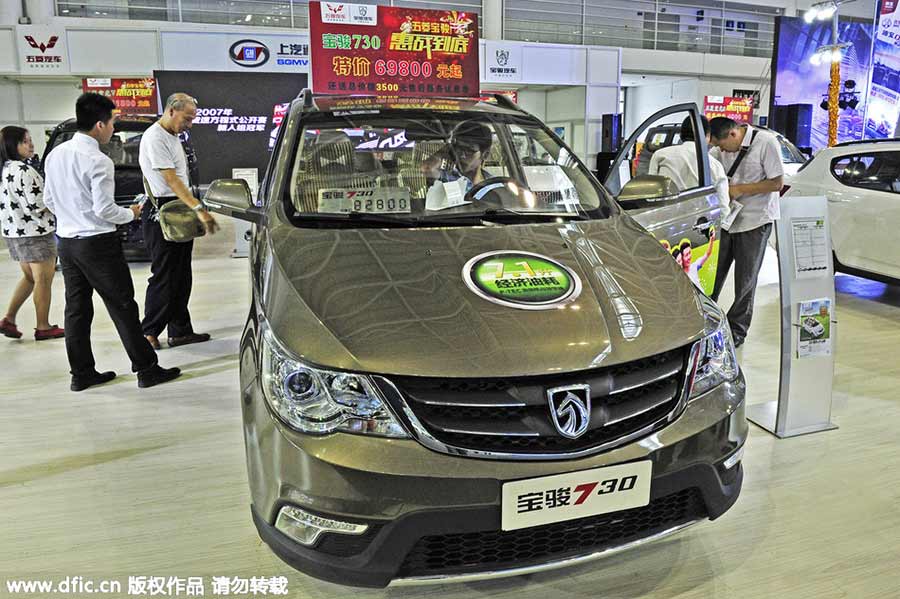 Top 10 best selling cars on Chinese mainland 2015