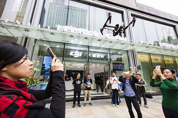 China's booming IT industry helps drones fly high