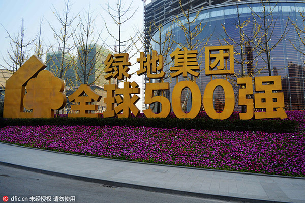 Top 10 Chinese property companies with highest inventories