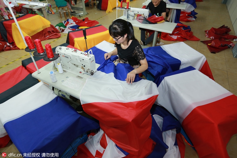 Chinese factories score a goal with Euro 2016