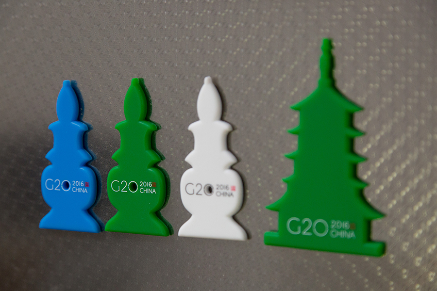 Goodies for journalists attending G20 summit in Hangzhou