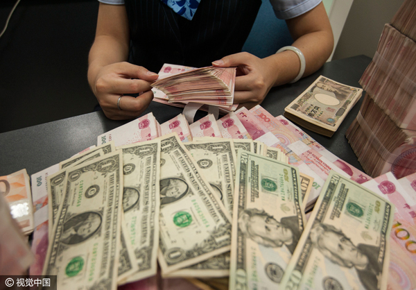 China's net forex sales continue to slow in April