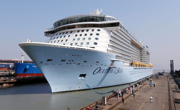 First homegrown cruise ship takes shape