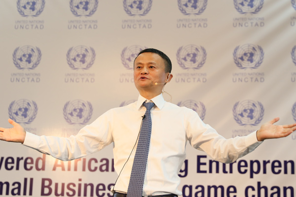 'Keep trying,' Jack Ma urges Kenyan youth
