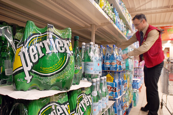 Glass is more than half full for Perrier and San Pellegrino as sales surge