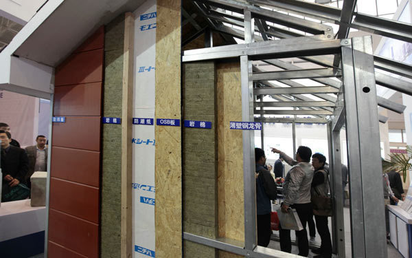 China's building materials sector picks up