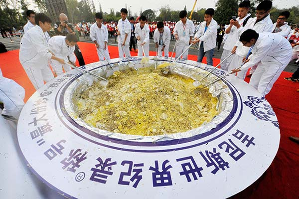 Yangzhou record for fried rice is revoked