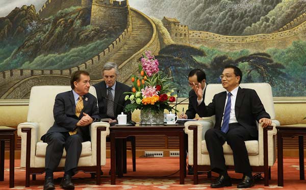 Li urges more mutual trust with US