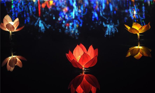 Lantern festival held in China's Sichuan