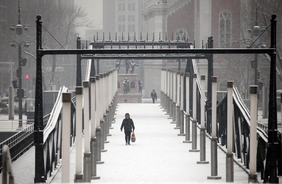 Cold snap brings snow to most parts of China