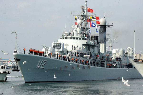 China's fleet to join exercise in Pakistan