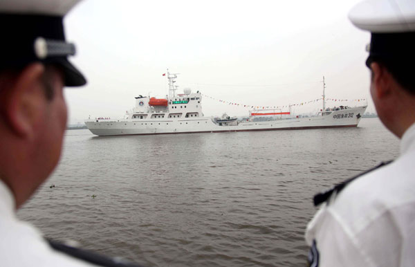 New ship patrols South China Sea