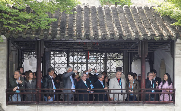 Delegates visit Suzhou before China-Europe forum