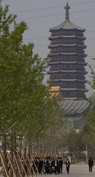Beijing's Garden Expo ready for trial run on Sunday